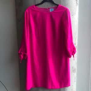 Cece Tie Sleeve Shift Dress